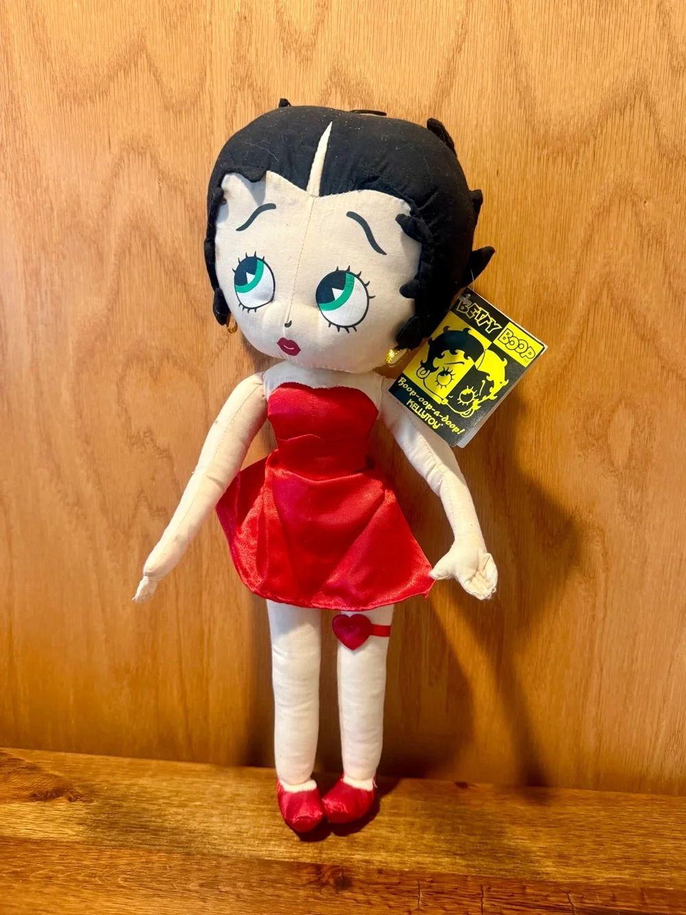 12” Marilyn Monroe Betty Betty Boop Red Dress Plush Stuffed Doll Toy With Tags